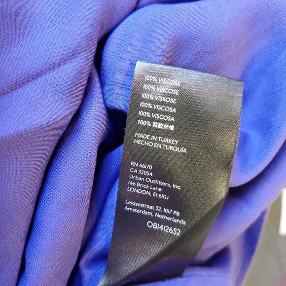 Anthropologie One Shoulder Ruffle Leopard Cheetah Textured Mini Dress - Picture 7 of 7